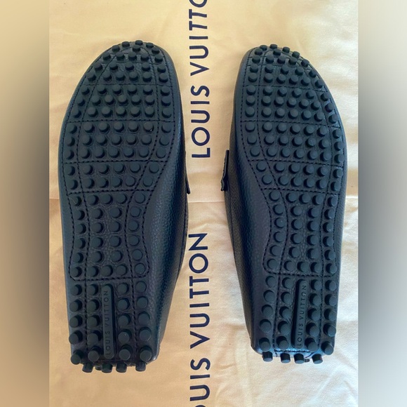 NWOT Louis Vuitton LV Hockenheim Black Men’s Moccasin/Loafer US9 EU42 UK8 - Picture 5 of 10